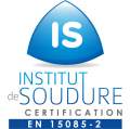 Certification Institut de Soudure EN 15085-2