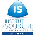Certification Institut de Soudure EN 1090-1